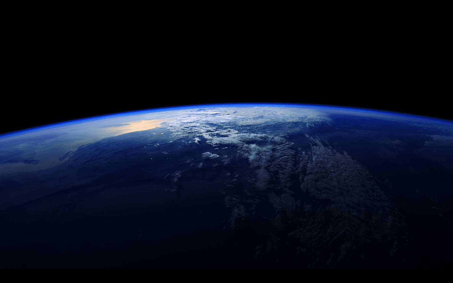 Earth: a default wallpaper on MacOS